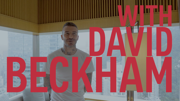 DAVID BECKHAM이 알려주는 수면 팁